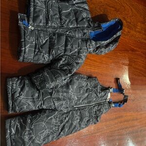 Carter's Black and Blue Puffer Jackets for Cozy Warmth